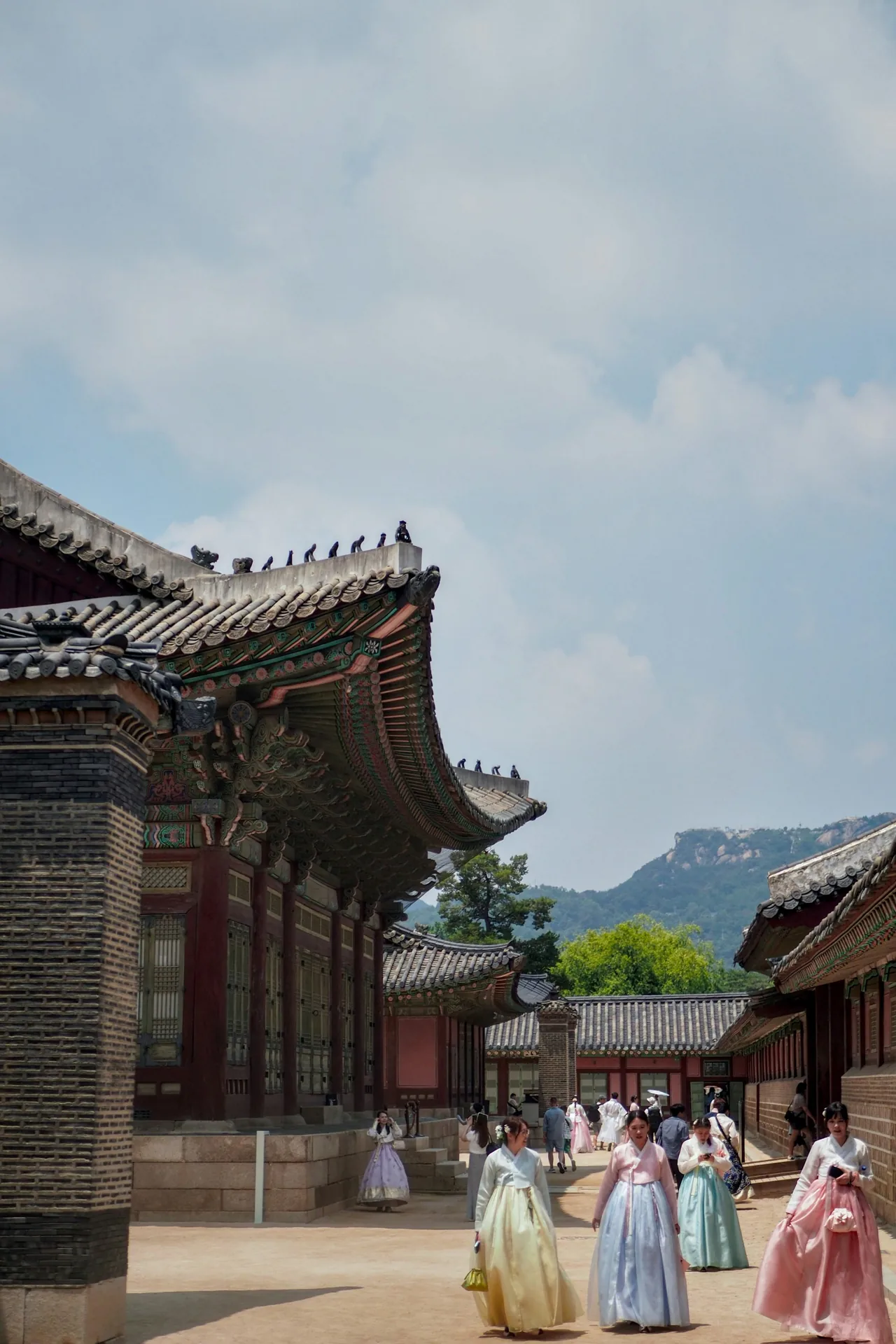 首尔传统宫殿庭院